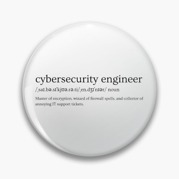 Item preview, Cybersecurity Engineer Definition – Funny Tech Wizard Slogan designed and sold by Straight-Up Snark.