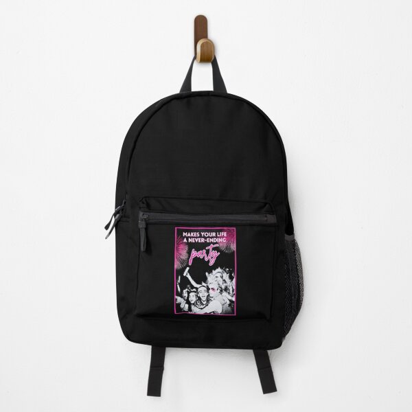 Item preview, Makes your life a never-ending party, black and white vintage-style graphics with pink elements designed and sold by silent-violin.
