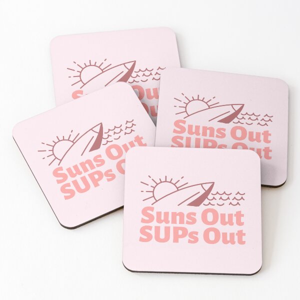 Item preview, Suns Out SUPs Out Paddleboarding Women designed and sold by Desert Manna Designs.