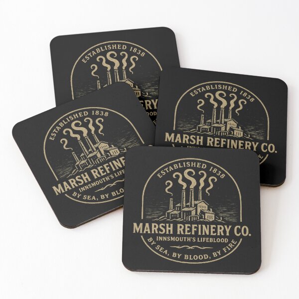 Item preview, Marsh Refinery Co. – Innsmouth’s Lifeblood Since 1838 designed and sold by GEEK-FACTORY-EU.