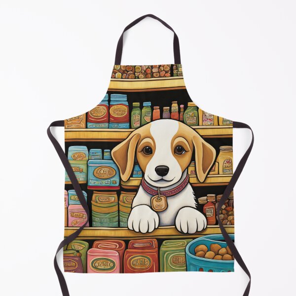 Item preview, Folk Art Puppy shopping designed and sold by Colin Bentham.