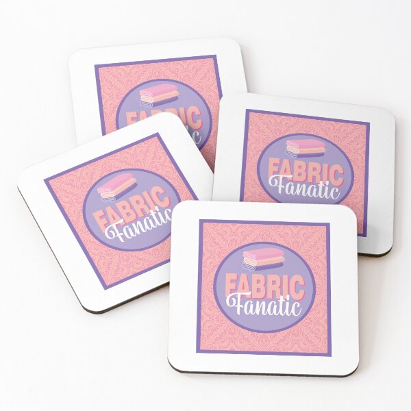Item preview, Fabric Panels Fanatic - PURPLE AND PEACH designed and sold by StellarFX.