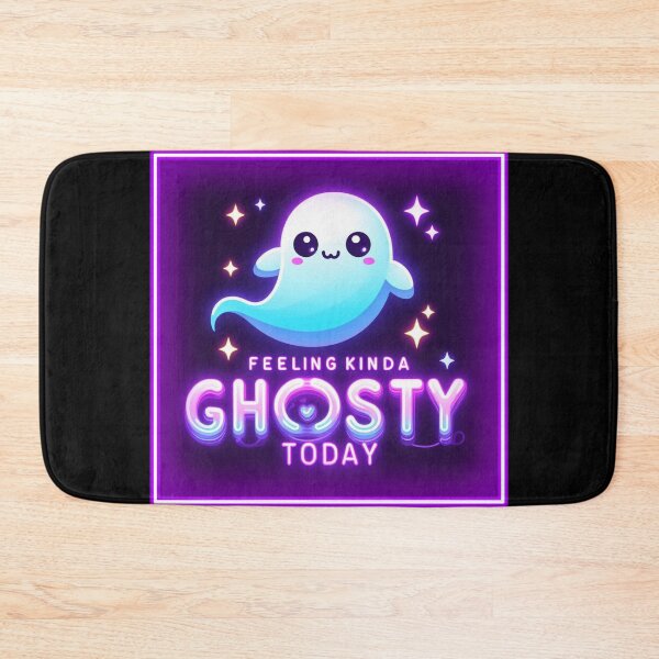 Item preview, Feeling Kinda Ghosty – Neon Vibes designed and sold by WakeUpYourBrain.