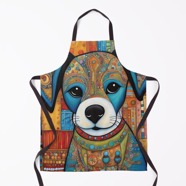 Item preview, Folk Art Puppy shopping designed and sold by Colin Bentham.