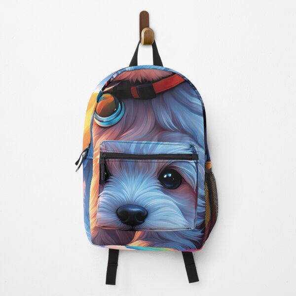 Item preview, Folk-Art Puppy exploring the antarctic designed and sold by Colin Bentham.