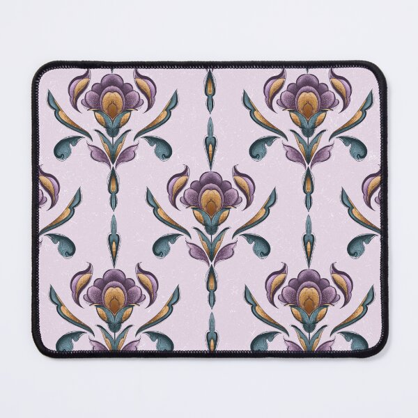 Item preview, Purple Baroque Motif pattern designed and sold by NelenaArt.
