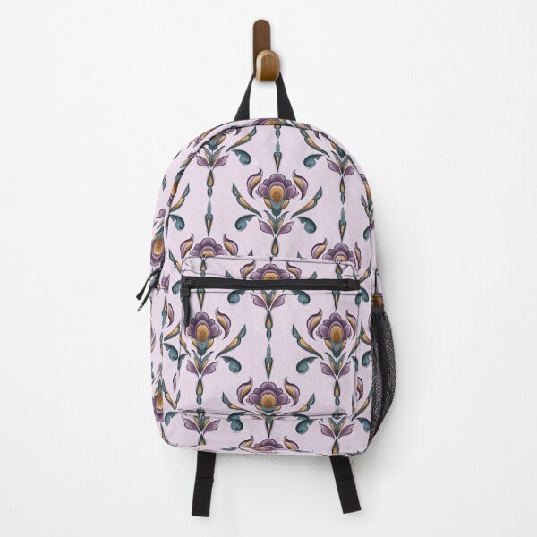 Item preview, Purple Baroque Motif pattern designed and sold by NelenaArt.