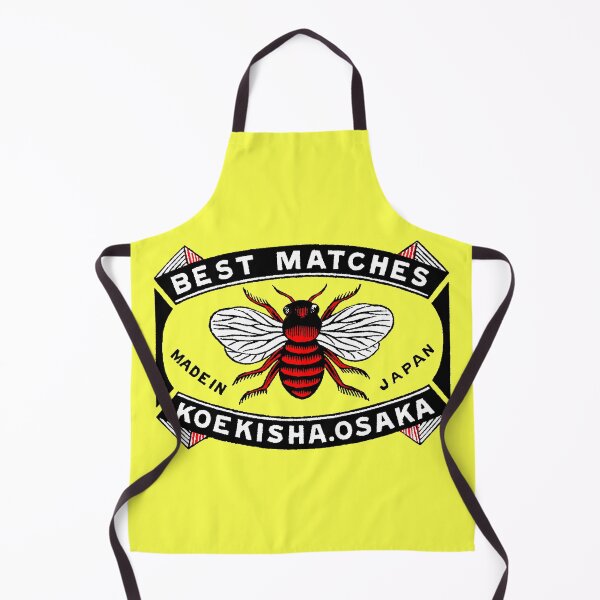 Item preview, Japanese Safety Matches Matchbox Art Big Bee Insect designed and sold by Pixelchicken.