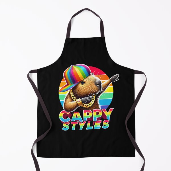 Item preview, Cappy Styles Dab Capybara – Funny Rainbow Hip Hop Animal Graphic Design designed and sold by DrawHandArt.