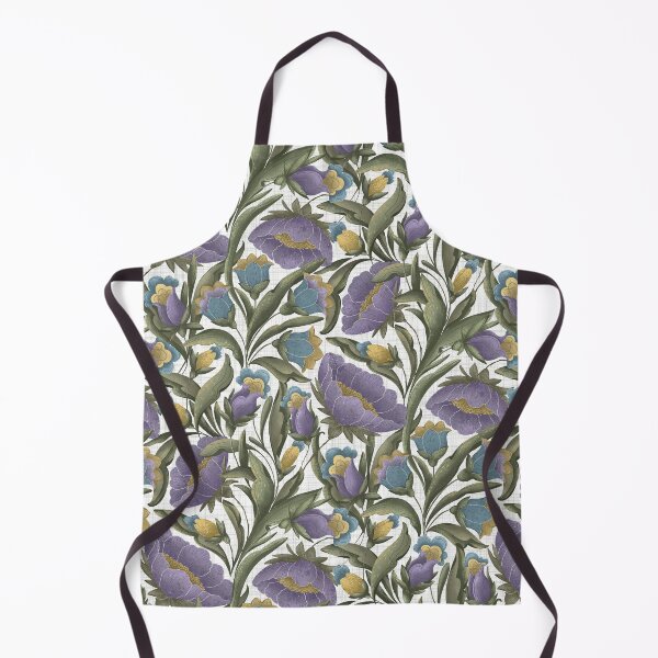 Item preview, Elegant Floral Symmetry Pattern designed and sold by NelenaArt.