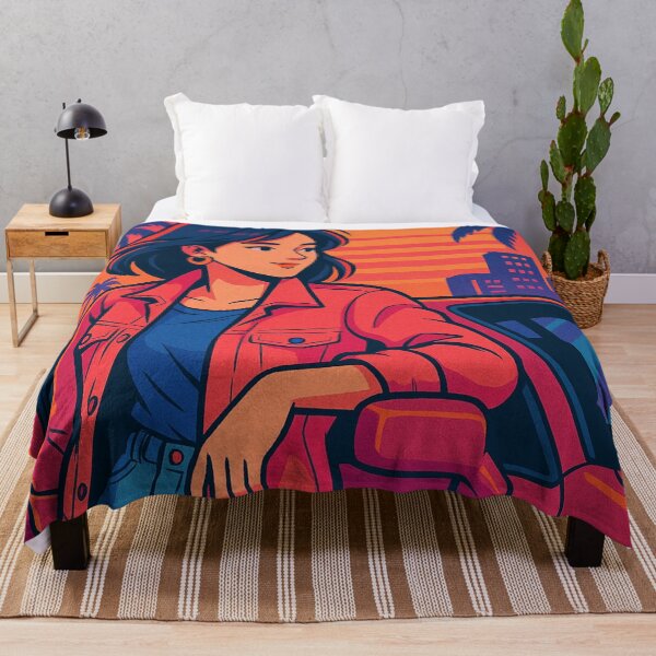 Artikelvorschau, City Pop-Sonnenuntergangsfahrt entworfen und verkauft von JPN-NOGRAY-SHOP.
