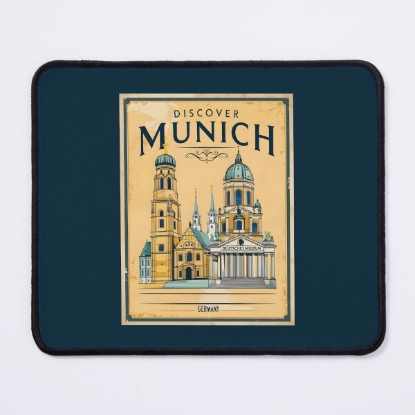 Item preview, A Vintage Travel Illustration of Munich - Germany designed and sold by GoodOldVintage.