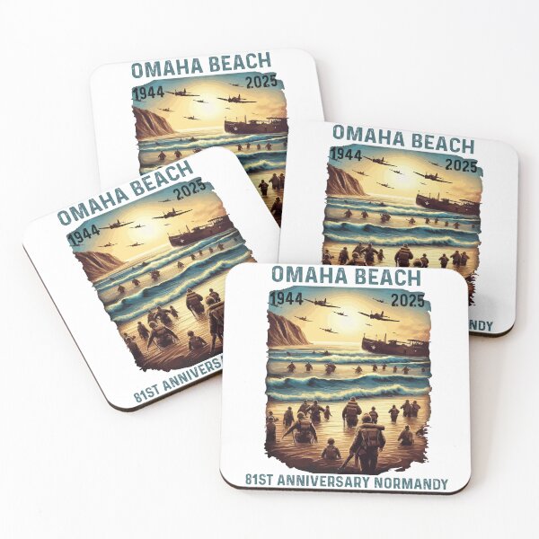 Item preview, Omaha Beach D-Day 81 ST Anniversary Honor History normandy  designed and sold by Oualid Art.