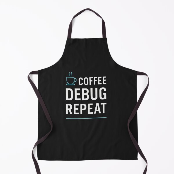 Item preview, Coffee • Debug • Repeat – Funny Programmer & Coder Fuel Quote designed and sold by Kybruno's Creations.