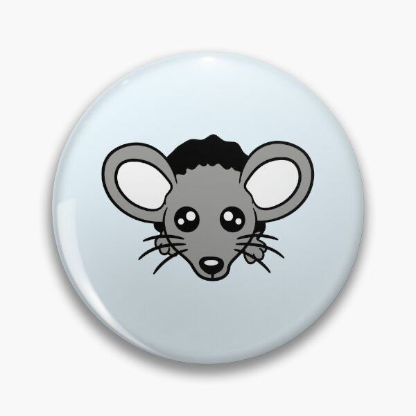 Item preview, Mouse Looks out of a Wall Hole Cute Funny Comic designed and sold by shirt-o-mat.