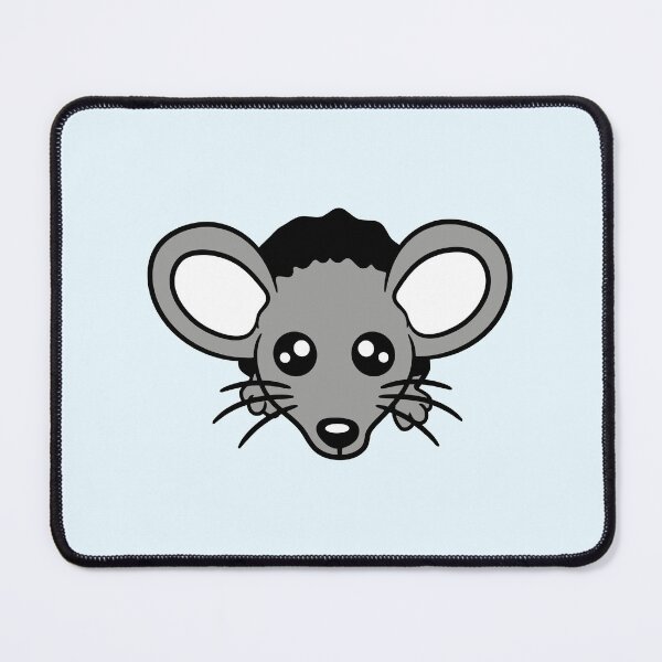 Item preview, Mouse Looks out of a Wall Hole Cute Funny Comic designed and sold by shirt-o-mat.