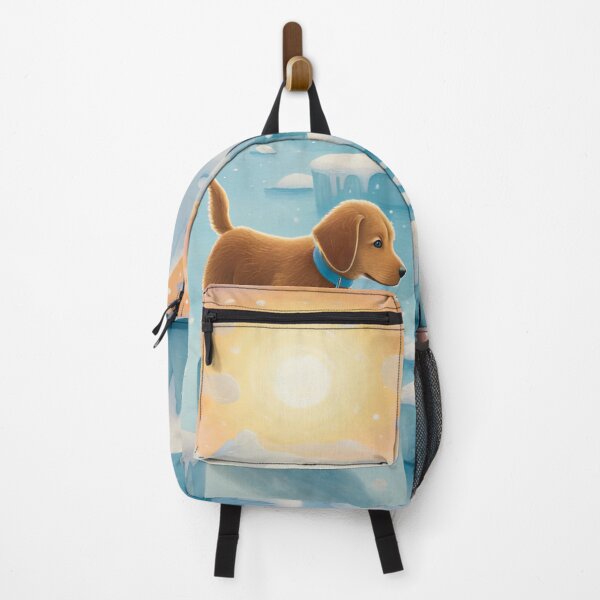 Item preview, Folk-Art Puppy exploring the antarctic designed and sold by Colin Bentham.