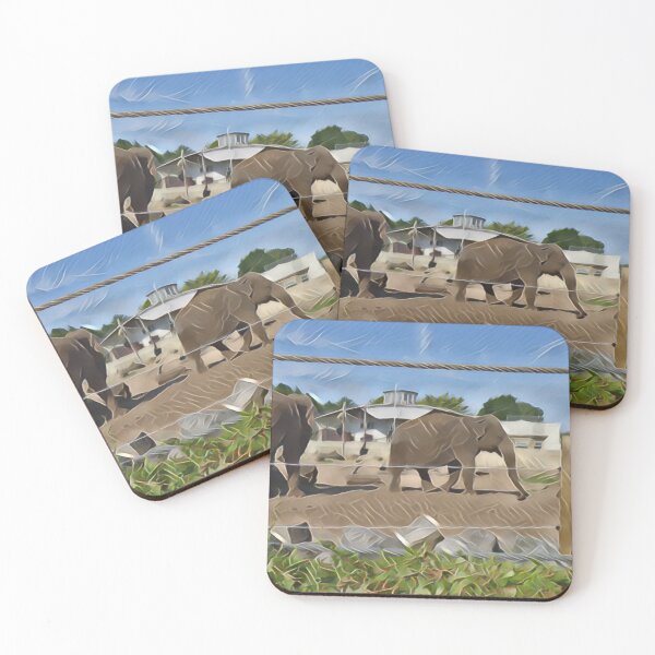 Item preview, Elephant Walk In Gemstone designed and sold by Fearless-Fox.