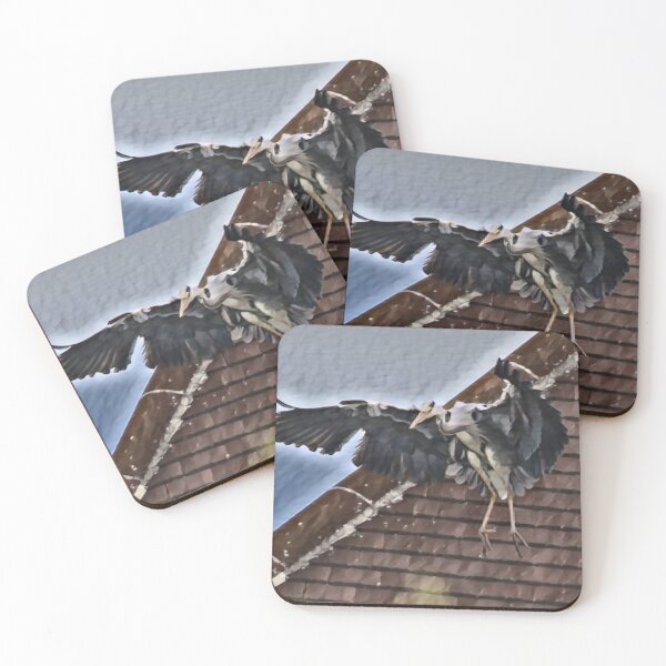 Item preview, Jumping Heron In Slumber designed and sold by Fearless-Fox.