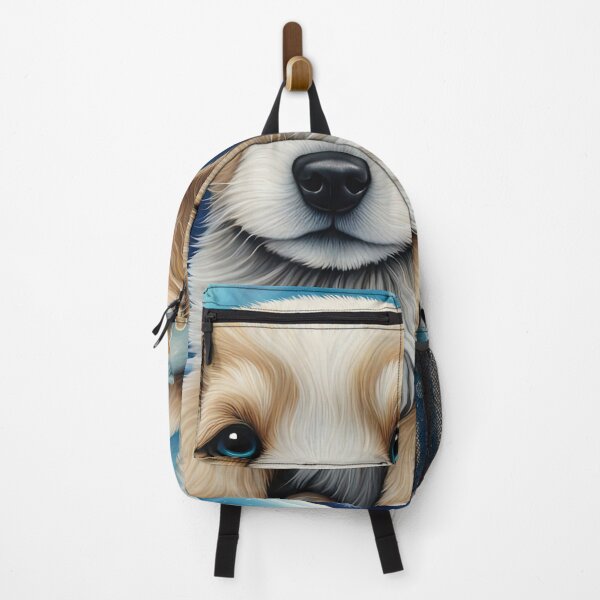 Item preview, Folk-Art Puppy exploring the antarctic designed and sold by Colin Bentham.