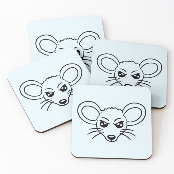 Item preview, Mouse Mice Evil Rat Bad Angry Serious Aggressive designed and sold by shirt-o-mat.