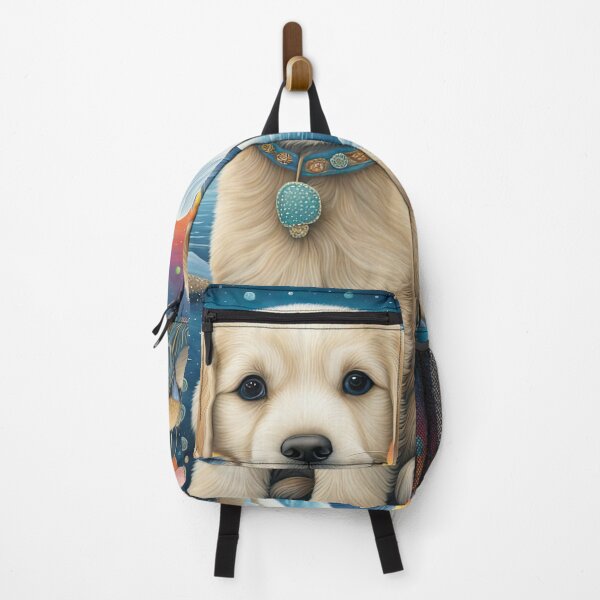 Item preview, Folk-Art Puppy exploring the antarctic designed and sold by Colin Bentham.