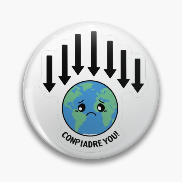 Item preview, Population Collapse – Humanity's Silent Crisis | Awareness Sticker designed and sold by Red_Stickers.