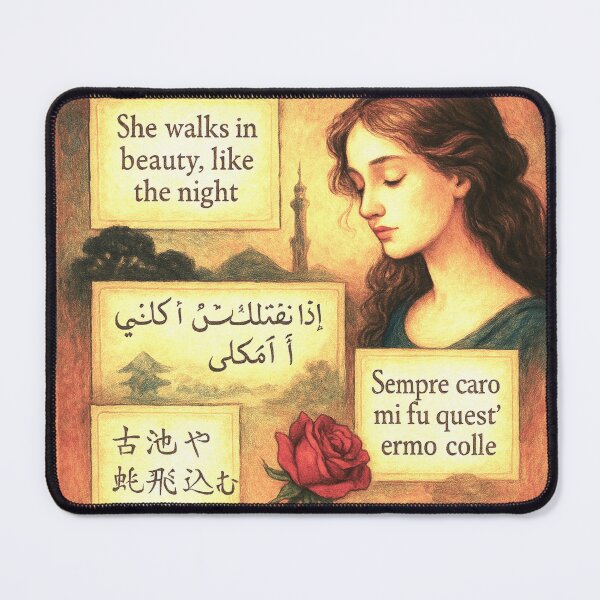 Item preview, A Symphony of Beauty Across Languages designed and sold by Fantabulous.