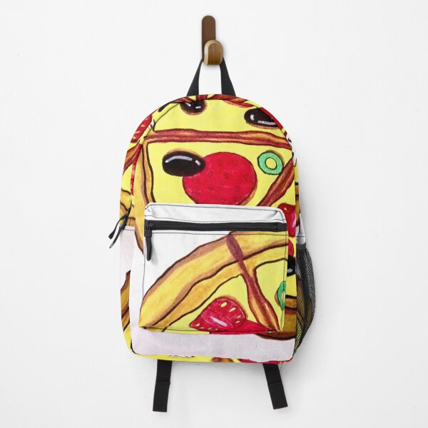 Item preview, beautiful pizza cartoon drawing designed and sold by NivyasArtistry.