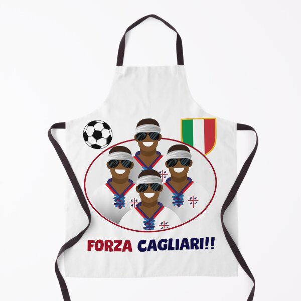 Item preview, FORZA CAGLIARI: 4 Moors with Sunglasses – Forza Cagliari Sardinian Pride Design designed and sold by Arte Cartoon From TagTeam Group.