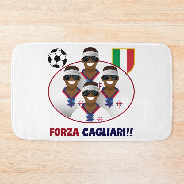 Item preview, FORZA CAGLIARI: 4 Moors with Sunglasses – Forza Cagliari Sardinian Pride Design designed and sold by Arte Cartoon From TagTeam Group.