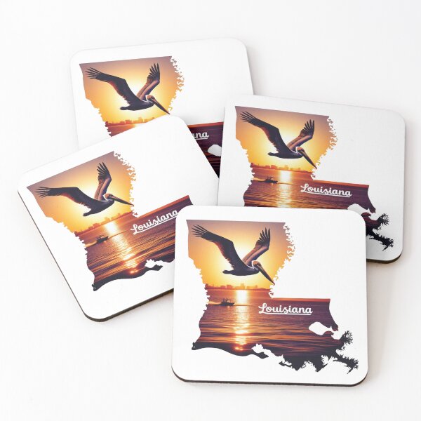 Item preview, Louisiana: Brown Pelican  designed and sold by CornerStone57.