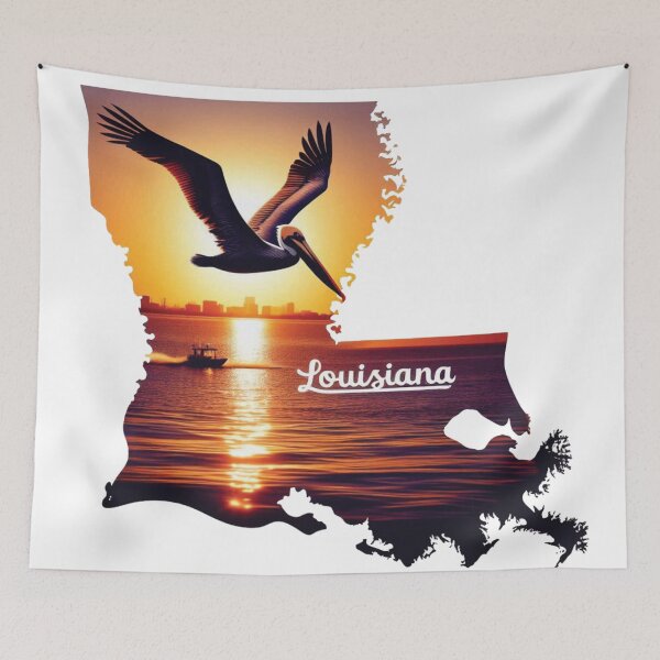Item preview, Louisiana: Brown Pelican  designed and sold by CornerStone57.