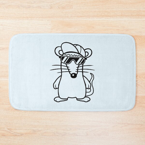 Item preview, Mouse Sunglasses Cool Cappy Hat Teenager Comic Fun designed and sold by shirt-o-mat.