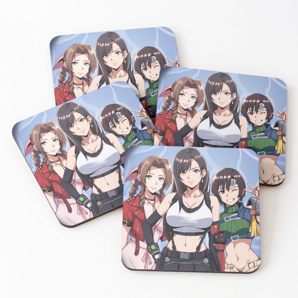 Item preview, Aerith & Tifa & Yuffie - 1 designed and sold by Infinite-Aspire.