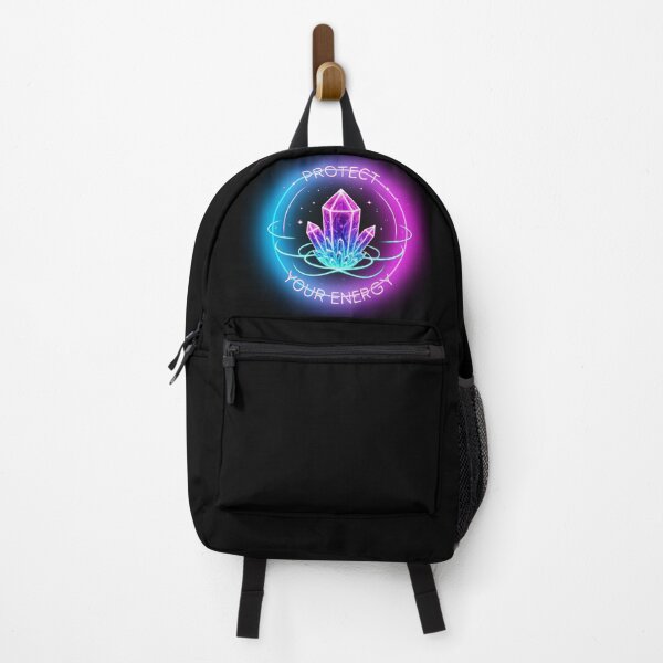 Item preview, Protect Your Energy – Neon Crystal Spell designed and sold by WakeUpYourBrain.
