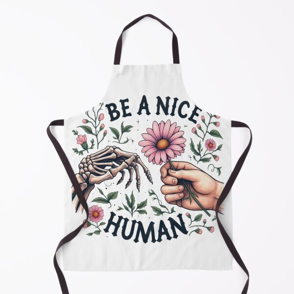 Item preview, Be A Nice Human, Funny skeleton Be A Nice Human designed and sold by devonclemon.
