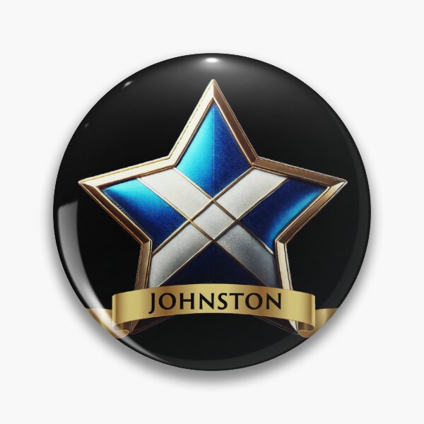 Item preview, Johnston Star Emblem  Shining Legacy of Scottish Pride, designed and sold by Highlandkings.