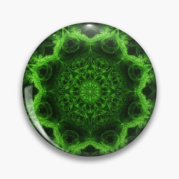 Item preview, Recursive Patterns - Green Mandala Motif designed and sold by Killgroove.