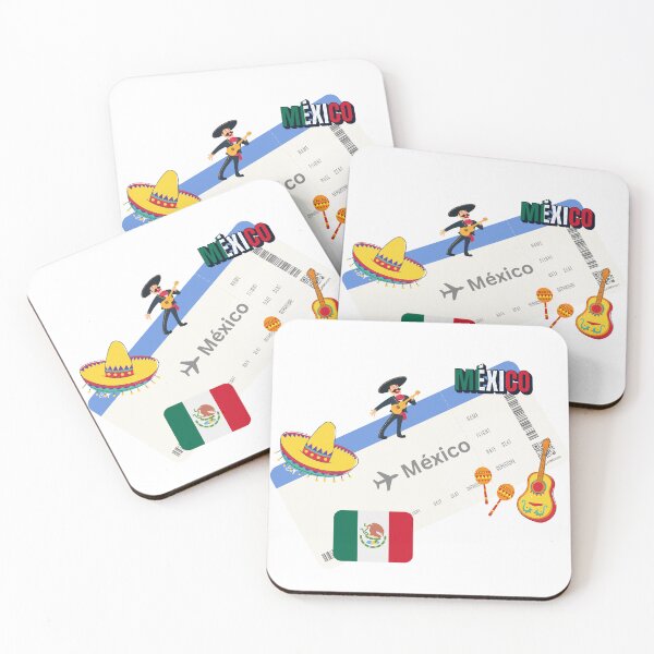 Item preview, Flight ticket Mexico Culture designed and sold by Alasha94.