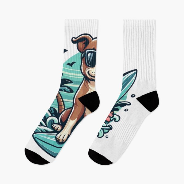 Item preview, Cool Surfer Dog designed and sold by TeetasticBtque.
