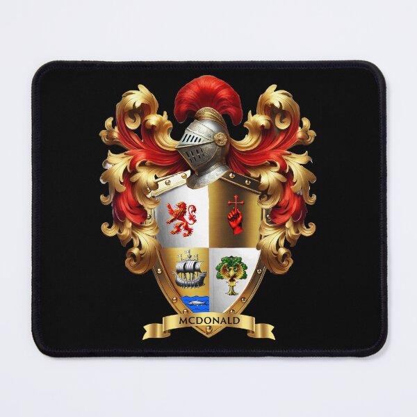 Item preview, McDonald Family Crest  A Legacy of Power, Courage, and Freedom, designed and sold by Highlandkings.