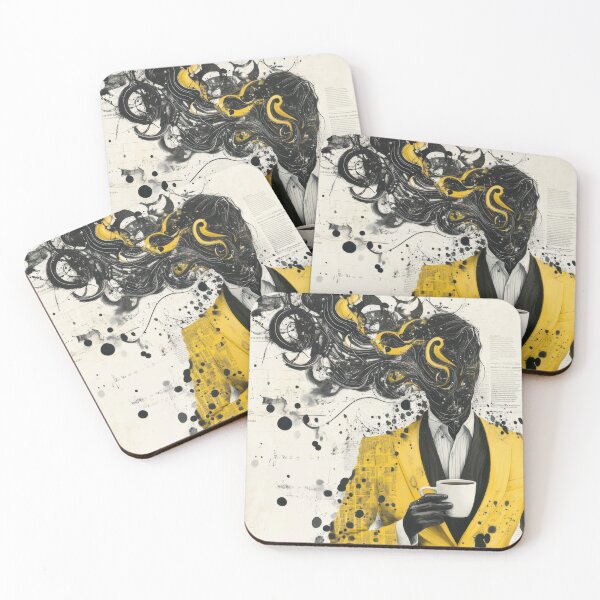 Item preview, Bold figure in yellow suit designed and sold by anytka.