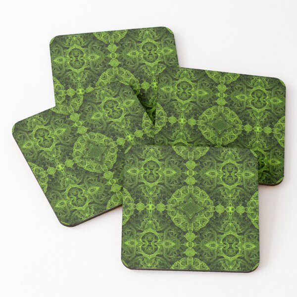 Item preview, Recursive Patterns - Green Mandala Motif 3 designed and sold by Killgroove.