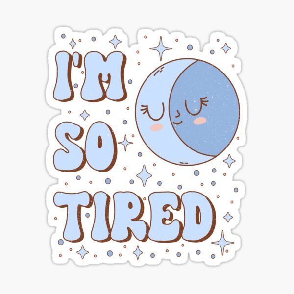 Item preview, Cute Spoonies I'm So Tired designed and sold by Jesabee Designs.