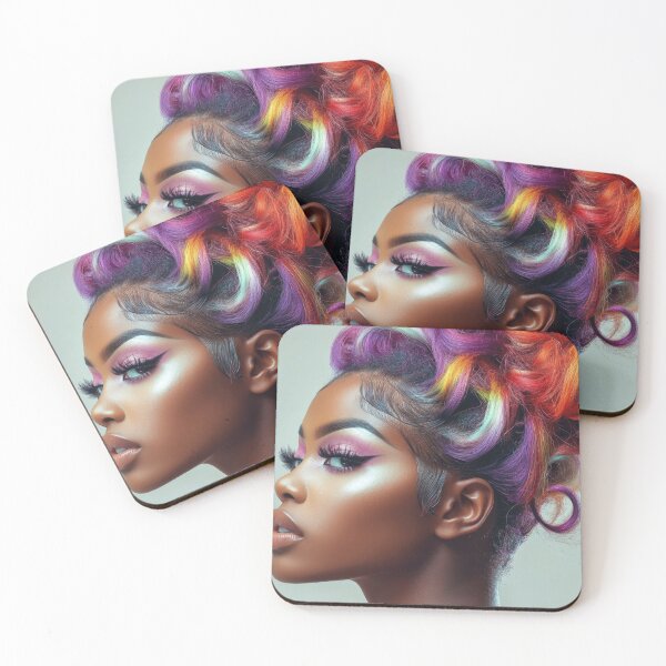Item preview, Bright hair bold makeup designed and sold by anytka.