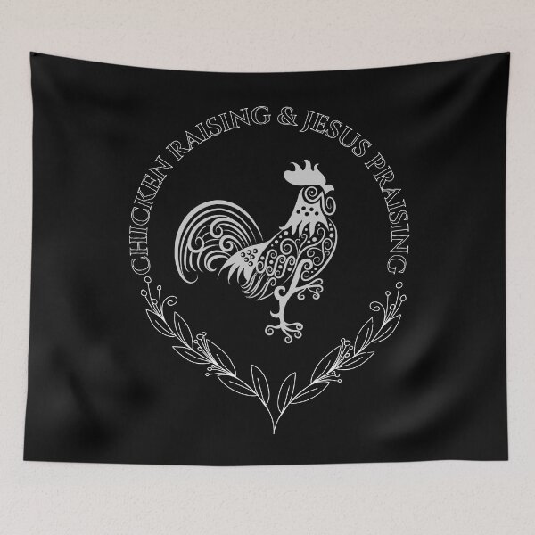 Item preview, Chicken raising and Jesus praising designed and sold by MilkyForest.