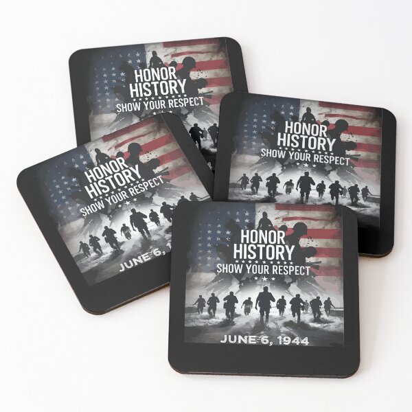 Item preview, Omaha Beach D-Day 81 ST Anniversary Honor History normandy  designed and sold by Oualid Art.