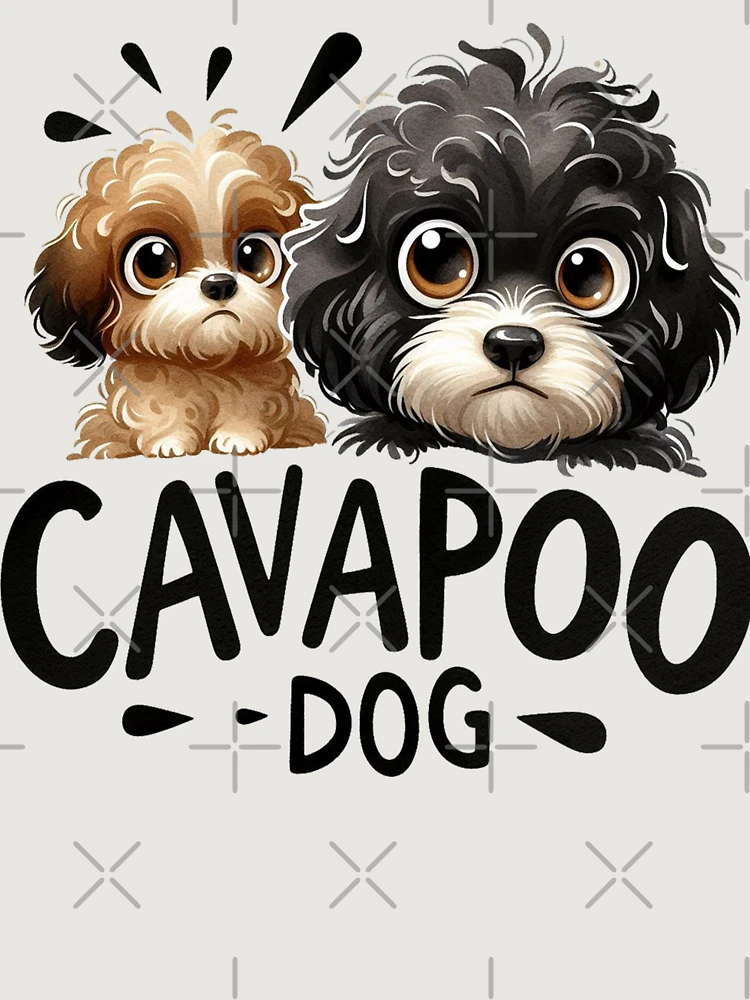Thumbnail 6 of 6, Premium Oversized Hoodie, Funny Cavapoo designed and sold by devonclemon.