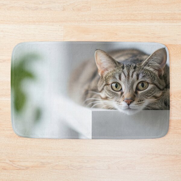 Item preview, Cat on a white surface designed and sold by anytka.